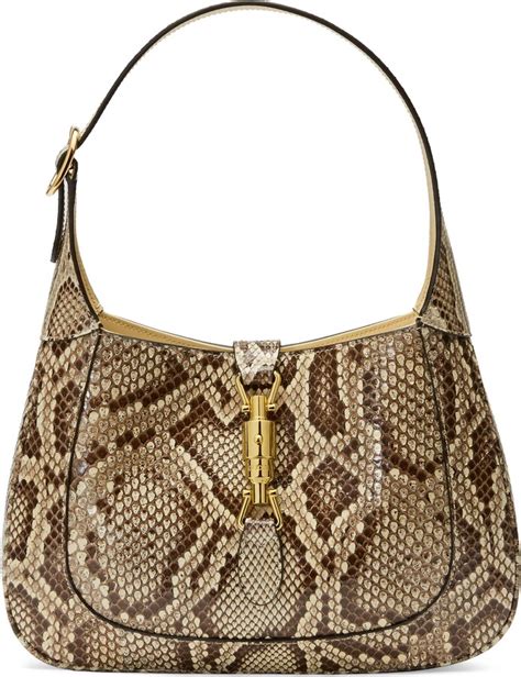 Jackie 1961 python small shoulder bag 